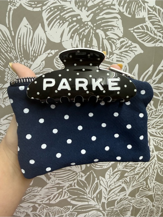 Parke Accessories - PARKE Claw Clip - Polka Dot Edit - Black